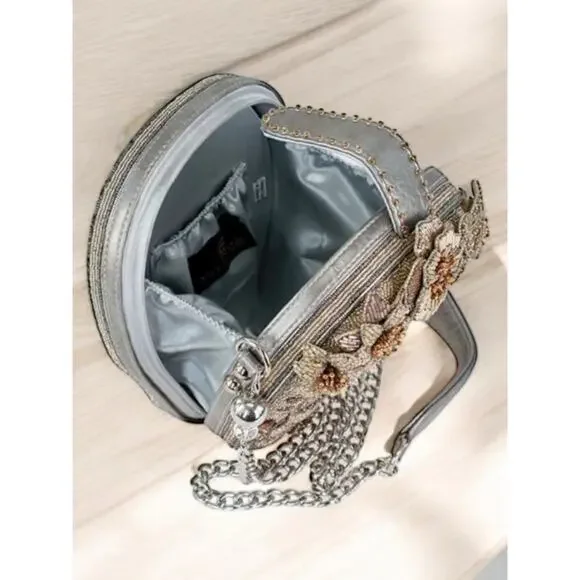 NWT Mary Frances Bag #24-136 “Shining Skull” Beaded Bag - Picture 5 of 7